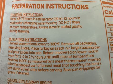 popeyes turkey cooking instructions|popeyes turkey 2023 cooking directions.